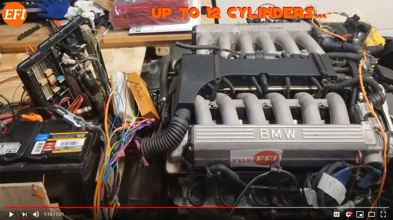 BMW V12 with dual ETB!